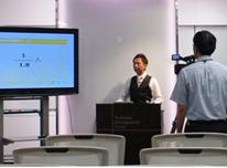 大手総合会計事務所である「吉岡マネジメントグループ」社のEラーニング講師に抜擢され撮影を行いました。